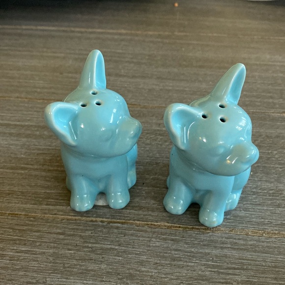 Kitchen Brand New French Bulldog Salt And Pepper Shaker Mint Poshmark